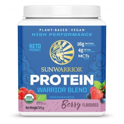 Sunwarrior Protein Warrior Blend Berry 375g